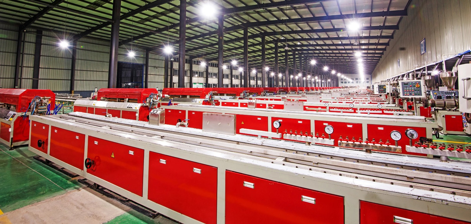 Profile cooling and sorting bay