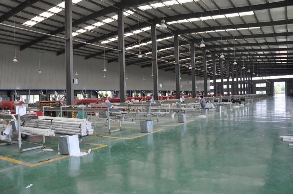 Automated uPVC cutting and welding plant
