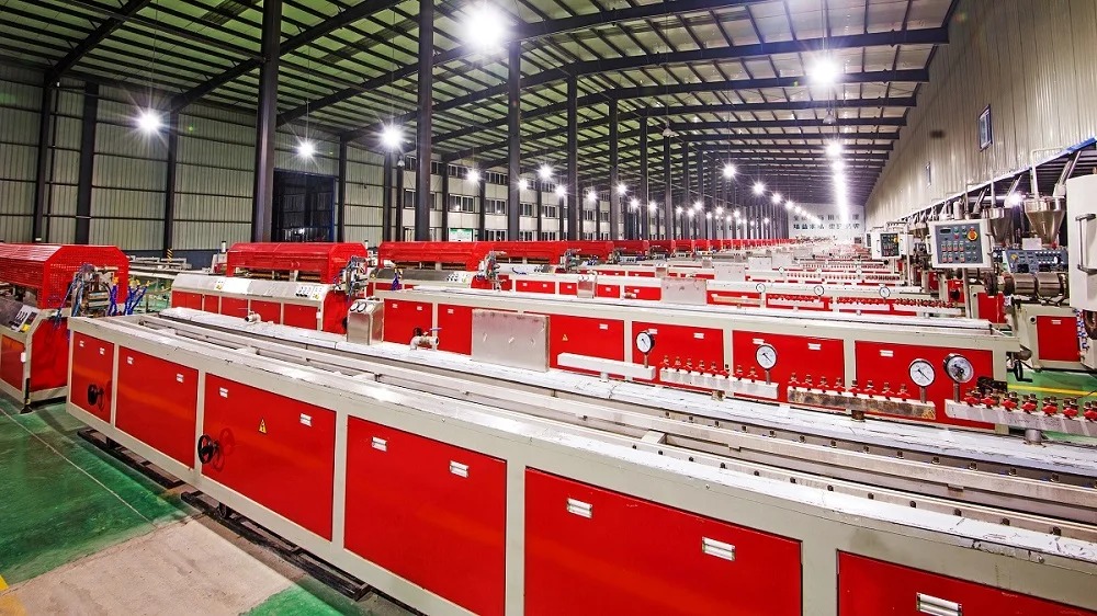 High volume uPVC profile manufacturing lines